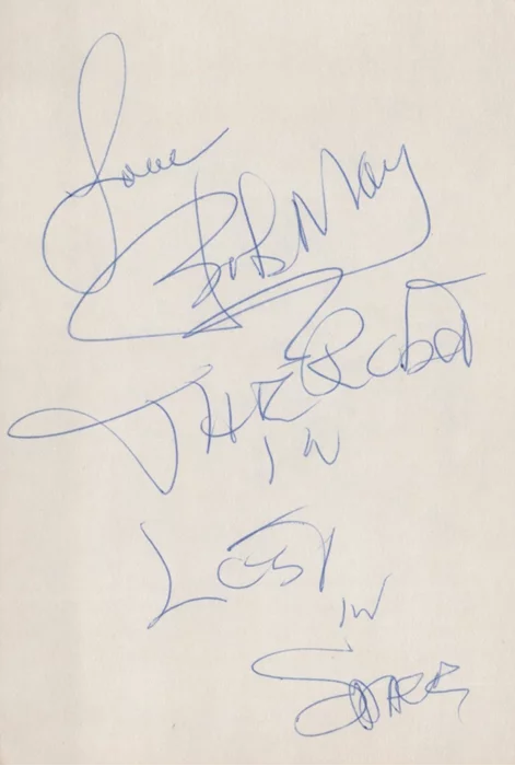 Bob May autograph
