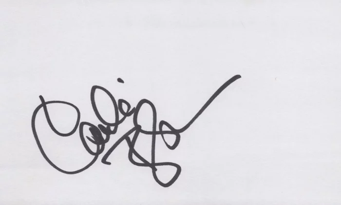 Candice Bergen autograph