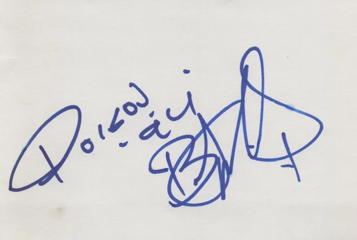 Bret Michaels autograph
