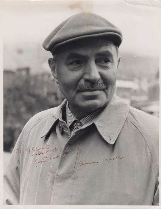 James Mason autograph