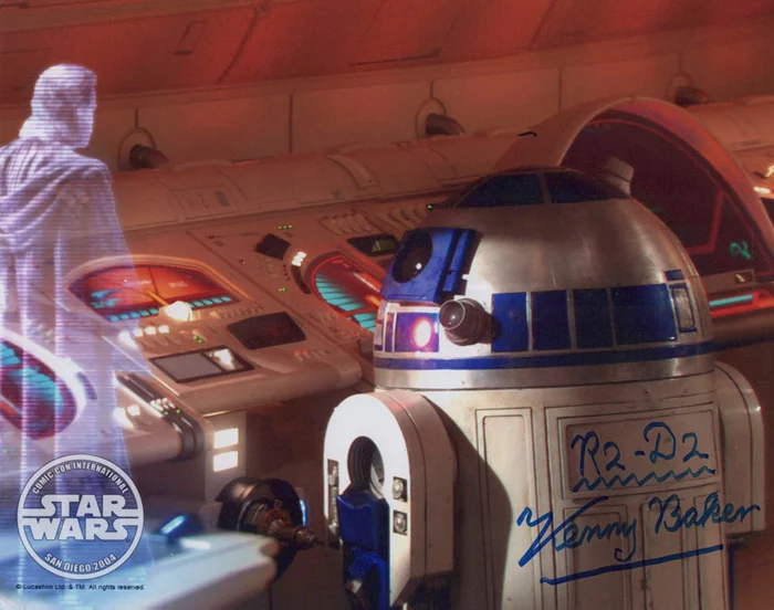 Kenny Baker autograph