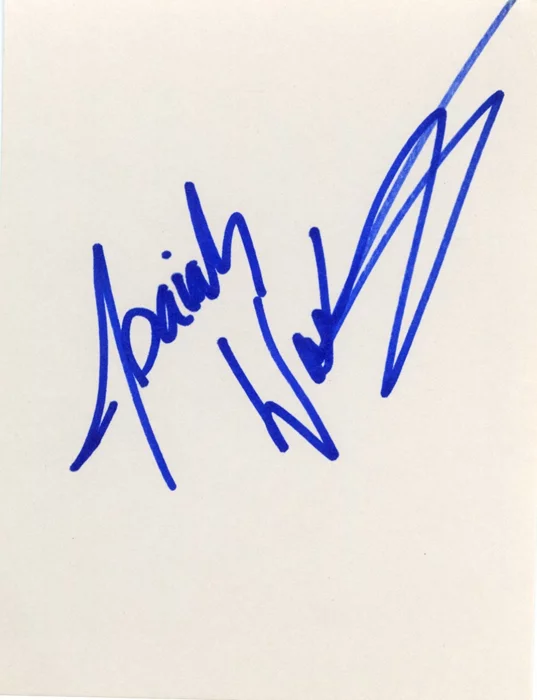Isaiah Washington autograph