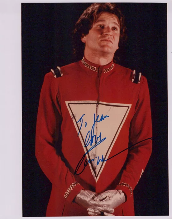 Robin Williams autograph