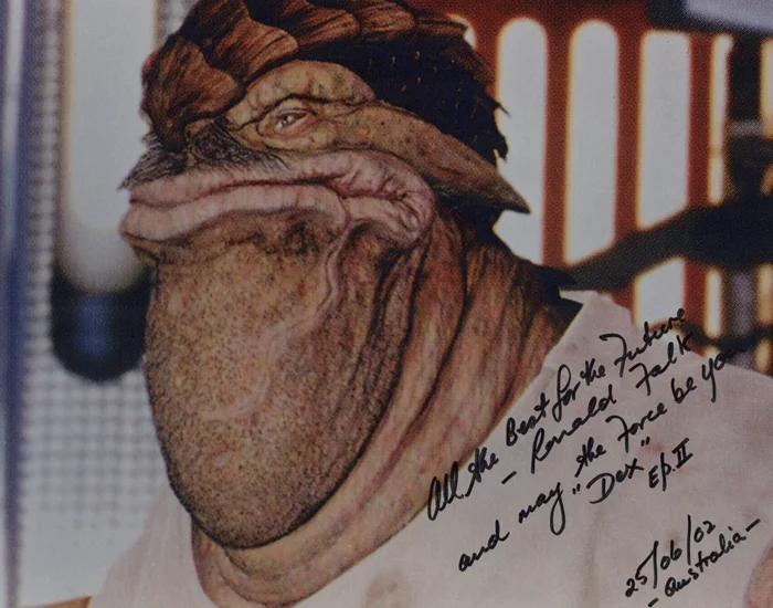 Ronnie Falk autograph