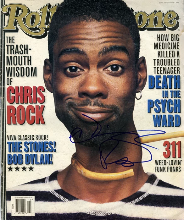 Chris Rock autograph