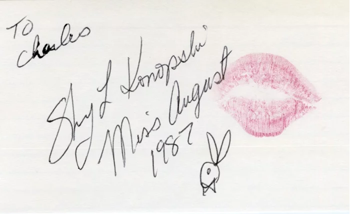 Sharry Konopski autograph
