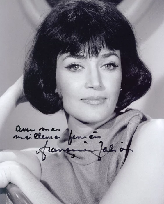 Francoise Fabian autograph