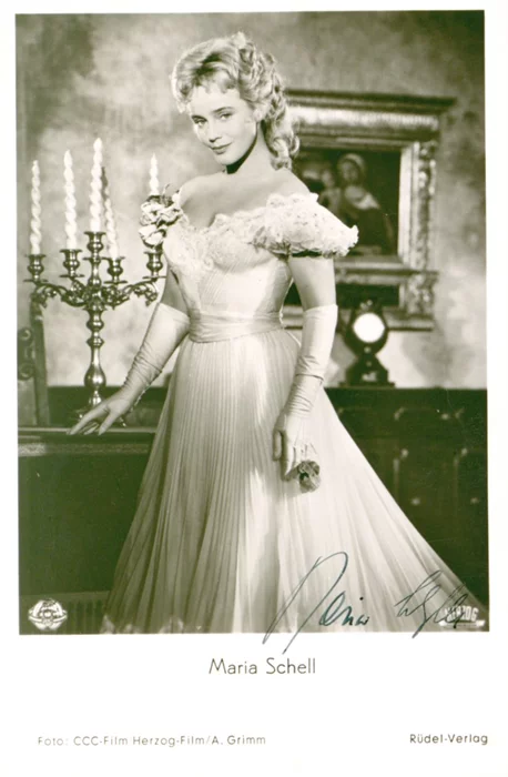 Maria Schell autograph