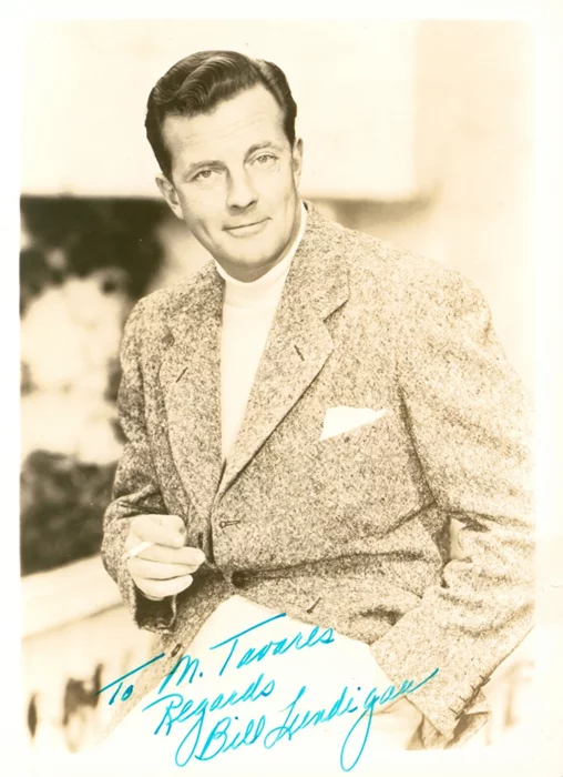 William Lundigan autograph