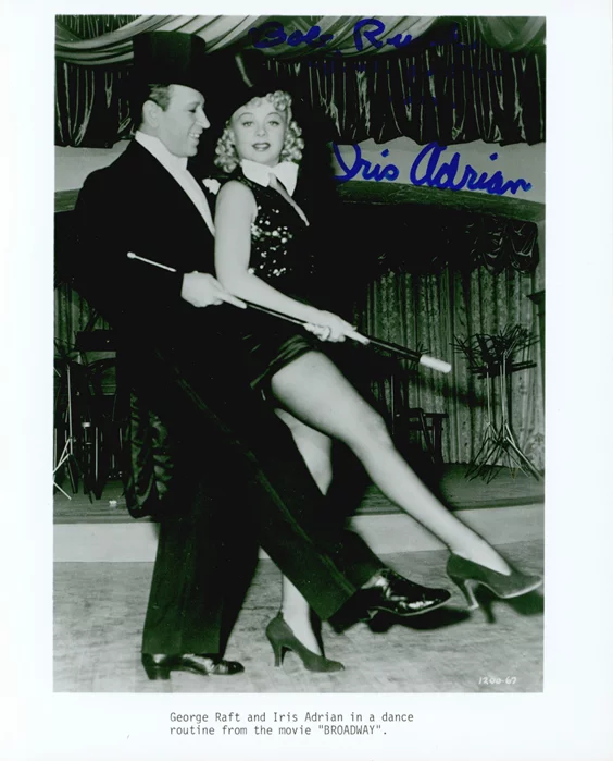 Iris Adrian autograph