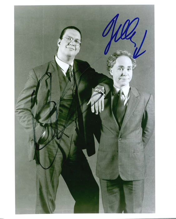 Penn & Teller autograph