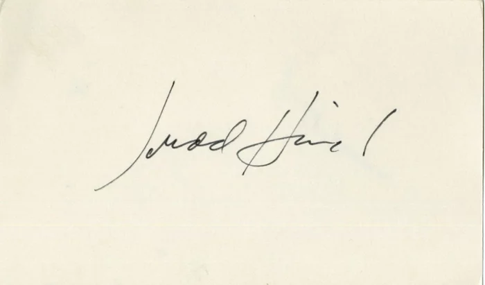 Judd Hirsch autograph