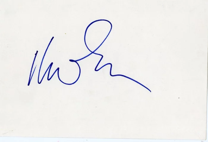 Martin Mull autograph
