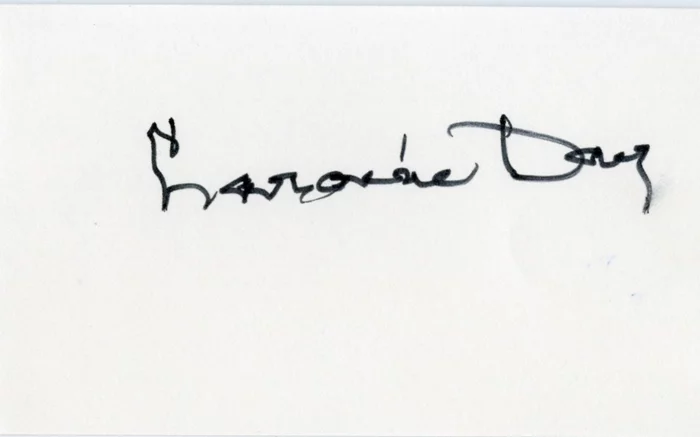 Laraine Day autograph