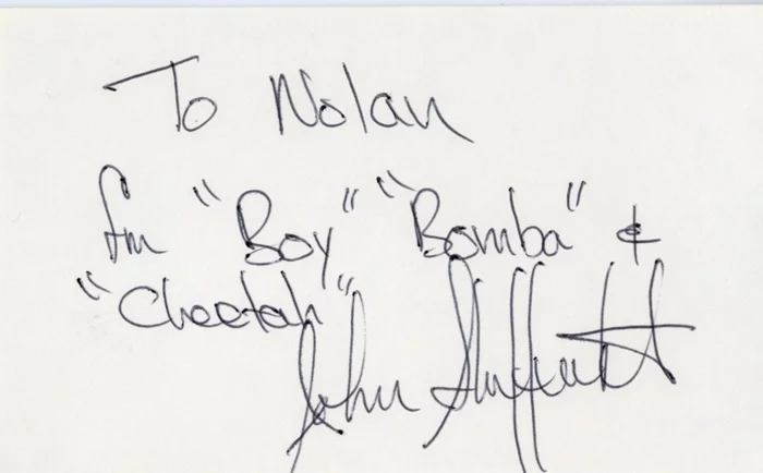 Johnny Sheffield autograph