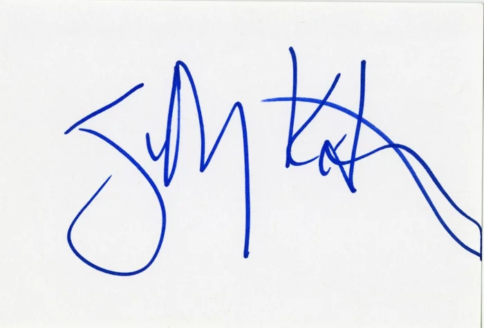 Jeffrey Katzenberg autograph
