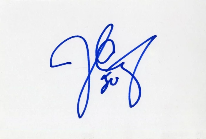 J.C. Chasez autograph
