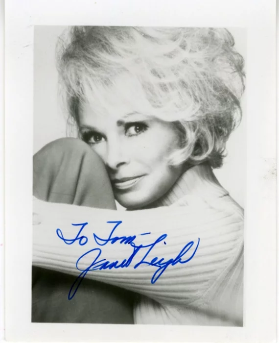Janet Leigh autograph