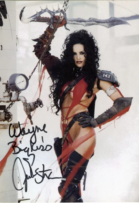 Julie Strain autograph