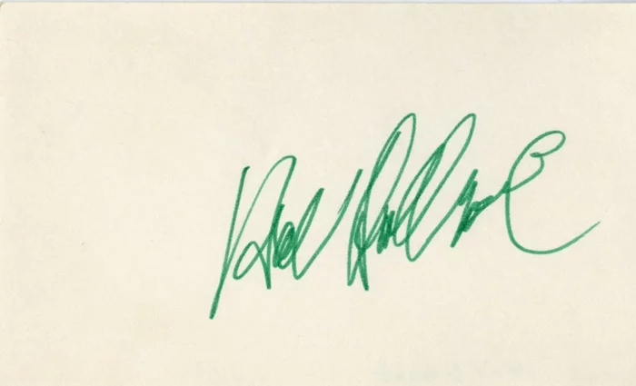 Hal Holbrook autograph