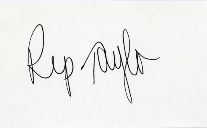 Rip Taylor autograph