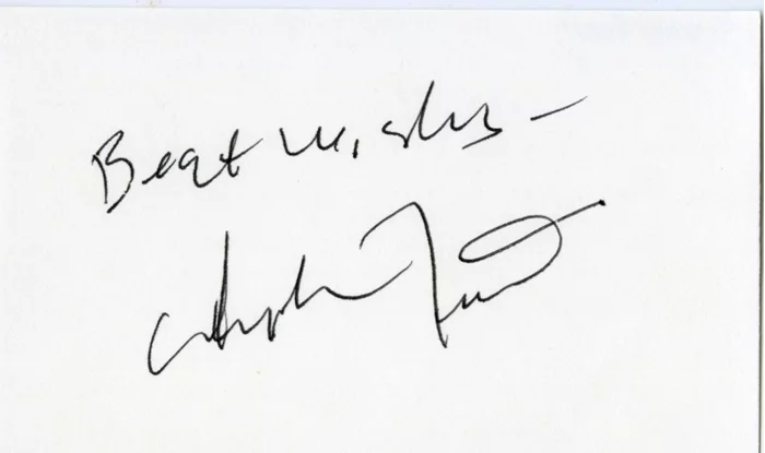 Stephen Furst autograph