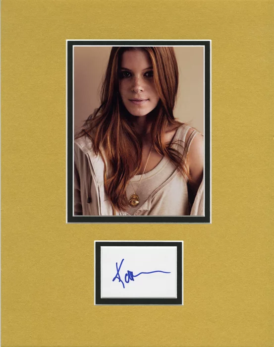 Kate Mara autograph