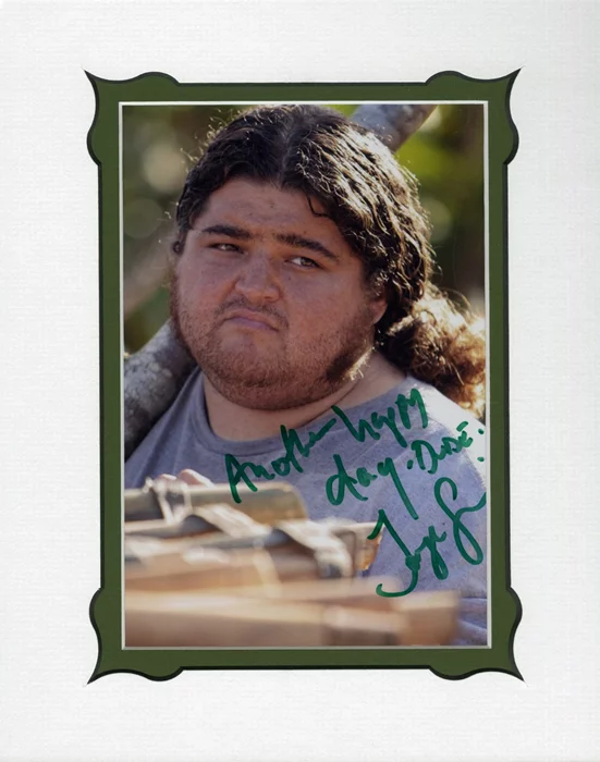 Jorge Garcia autograph