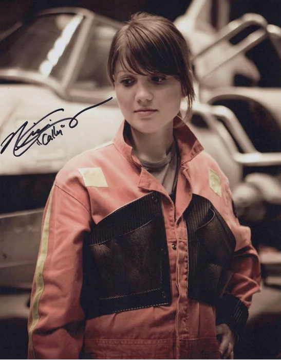 Nicki Clyne autograph