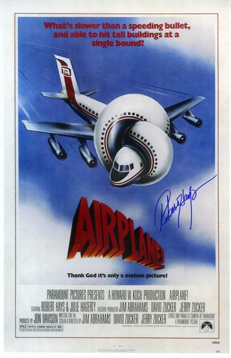 Robert Hays autograph