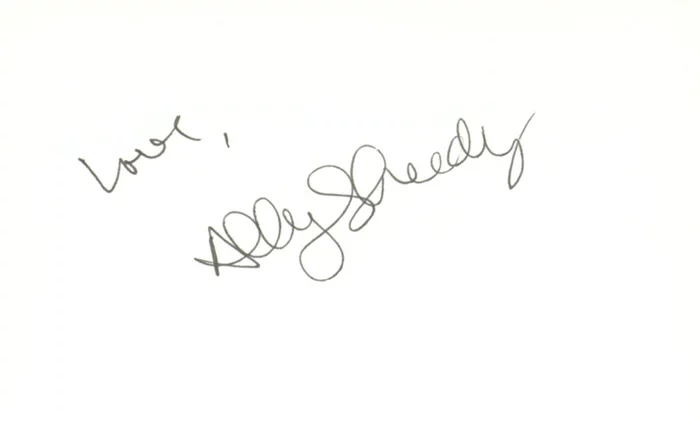 Ally Sheedy autograph