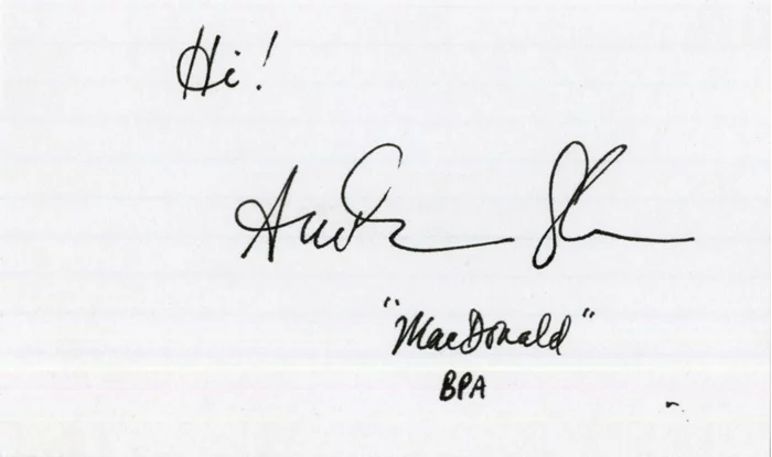 Austin Stoker autograph