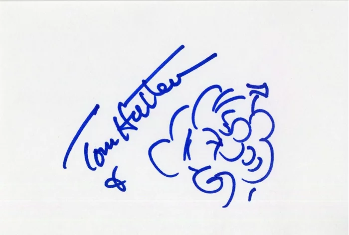 Tom Hatten autograph