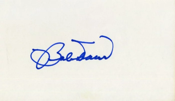 Bobby Doerr autograph