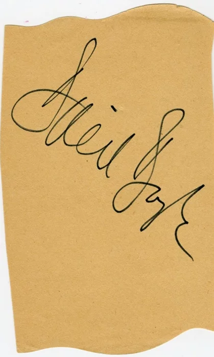 David Doyle autograph