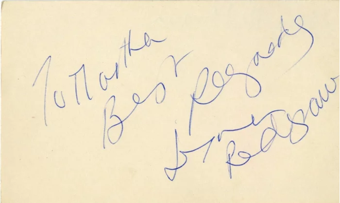 Lynn Redgrave autograph