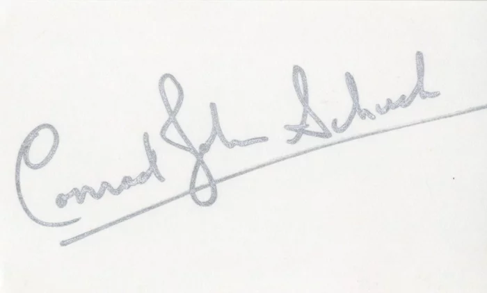 John Schuck autograph