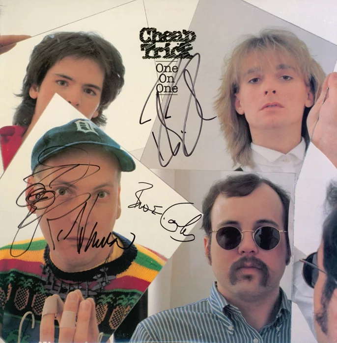 Cheap Trick autograph