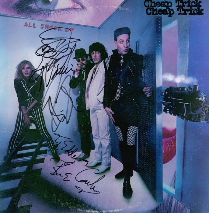 Cheap Trick autograph