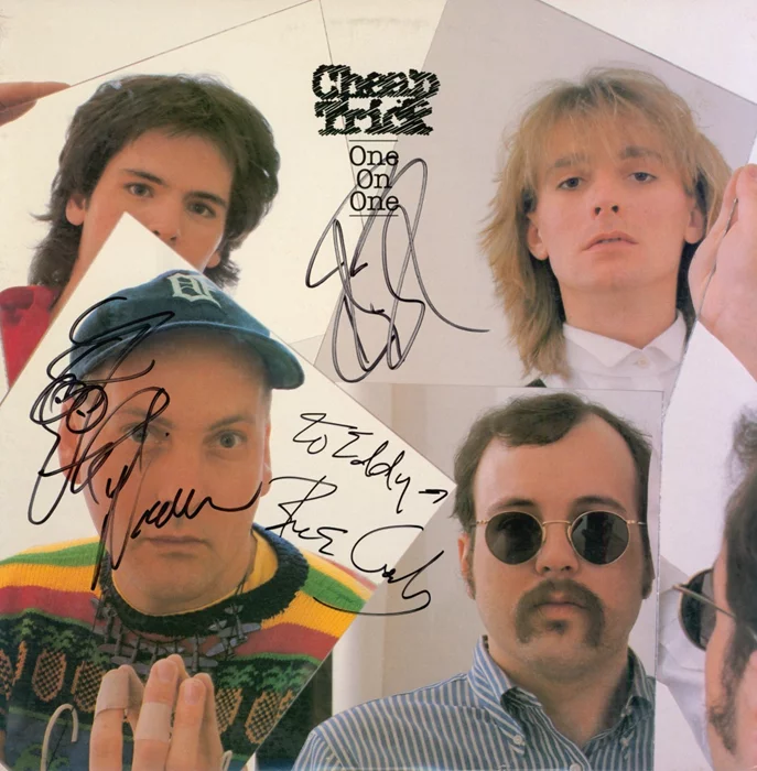 Cheap Trick autograph