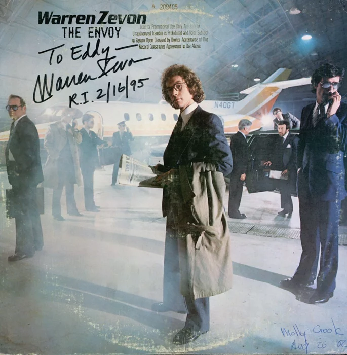 Warren Zevon autograph