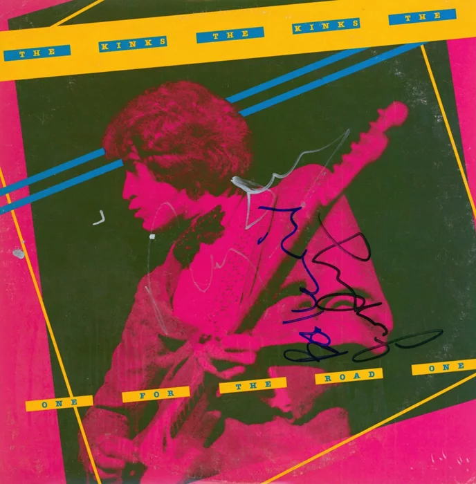 The Kinks autograph