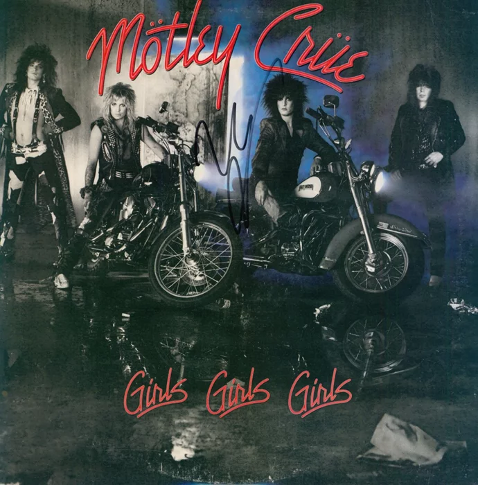 Nikki Sixx autograph