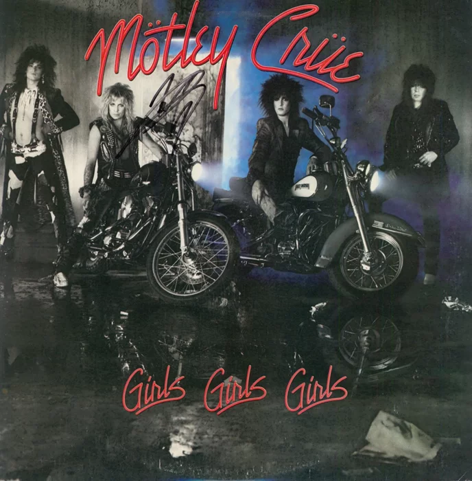 Nikki Sixx autograph