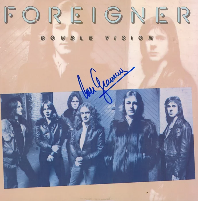 Lou Gramm autograph
