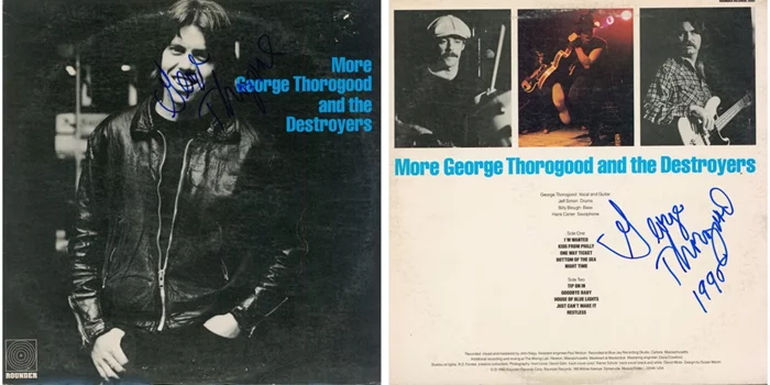 George Thorogood autograph