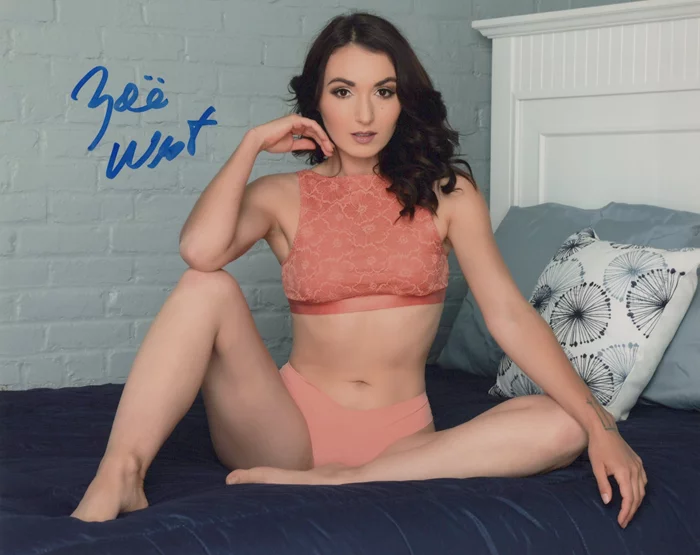 Zoe West autograph