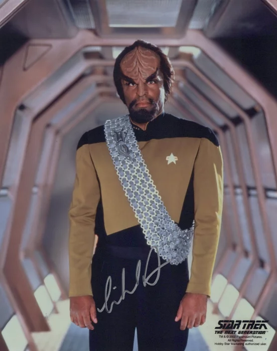 Michael Dorn autograph