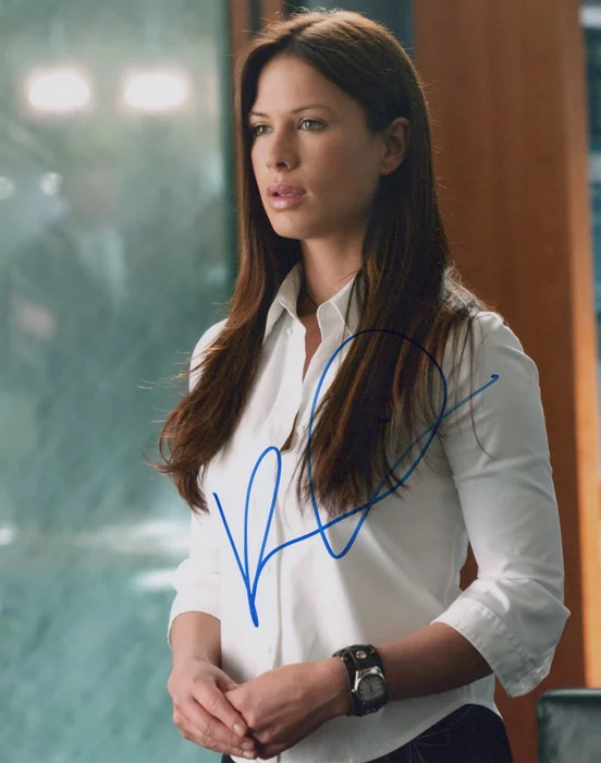 Rhona Mitra autograph