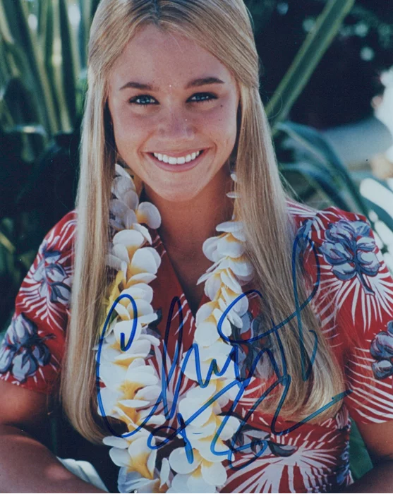 Christine Taylor autograph